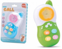 MINI TELEFONE MUSICAL BABY 13,5X7CM - Distribuidora 12 de Outubro