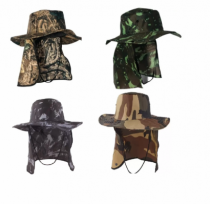 CHAPEU PESCADOR COM PROTETOR NUCA TAM G - Distribuidora 12 de Outubro