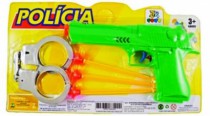 PISTOLA DE PLASTICO LANCA PROJETEIS C/ ACESSO - Distribuidora 12 de Outubro