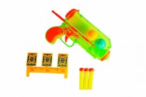 PISTOLA LANCA BOLINHA DE PLASTICO C/ ACESSORI - Distribuidora 12 de Outubro